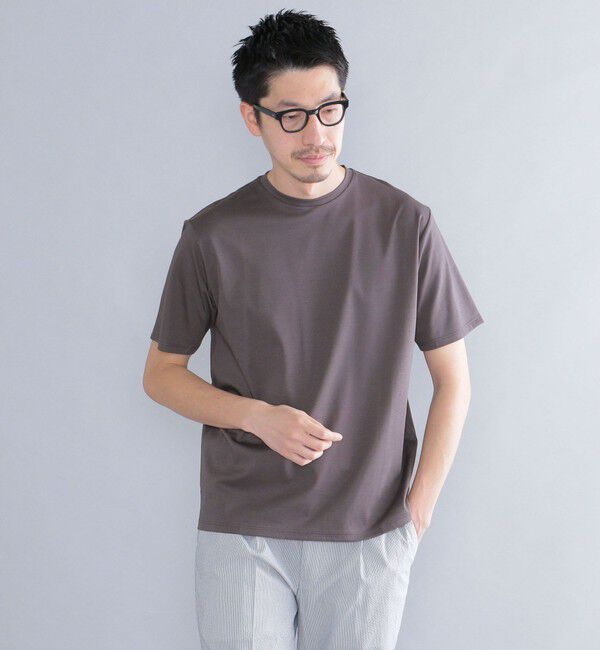 SHIPS「SHIPS: ALBINI クルーネック 無地 Tシャツ」|その他|