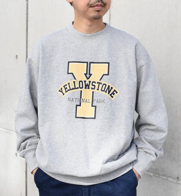 SHIPS any「【WEB限定】SHIPS any: NATIONAL PARK プリント スウェット 23AW◇」|スウェット・ジャージ|