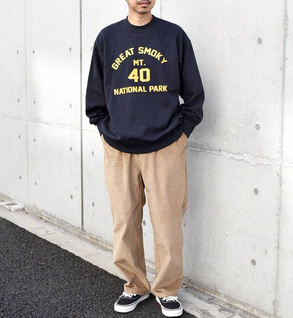 SHIPS any「【WEB限定】SHIPS any: NATIONAL PARK プリント スウェット 23AW◇」|スウェット・ジャージ|