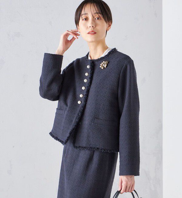 SHIPS for women「アンティーク パールモチーフ ブローチ」|ブローチ・コサージュ|