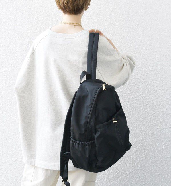 SHIPS any「SHIPS any: A4 ギャザー ドロスト ポケット バックパック」|リュック|