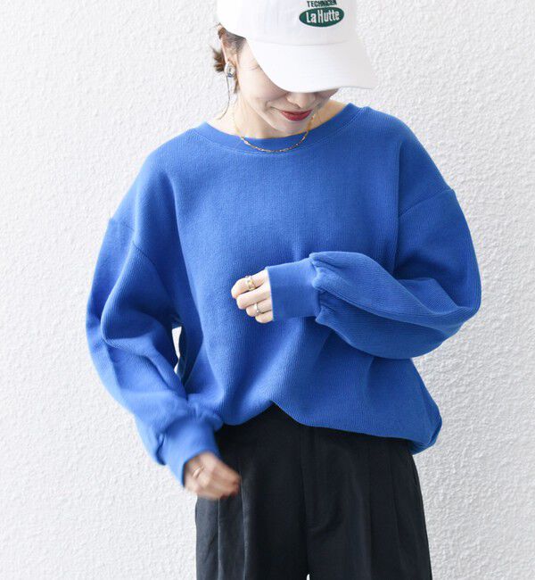 SHIPS any「SHIPS any:〈手洗い可能〉サカリバ ボリューム スリーブ ビッグ プルオーバー」|Tシャツ・カットソー|