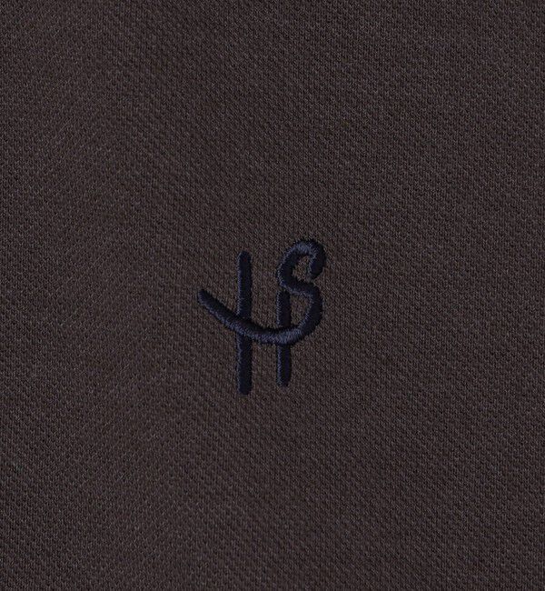 SHIPS「【WEB限定】SHIPS:〈吸水速乾〉ドライピケ ワンポイント ロゴ ワイドカラー ポロシャツ」|ポロシャツ|