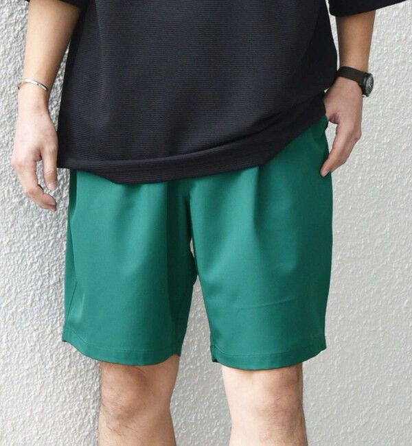 SHIPS any「SHIPS any:〈洗濯機可能/撥水〉4WAYストレッチ ロゴ カラー イージー ショーツ◇」|その他|グリーン