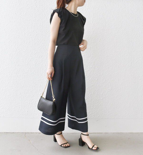 SHIPS any「SHIPS any:〈洗濯機可能〉マリン ガウチョ ワイド パンツ」|その他|