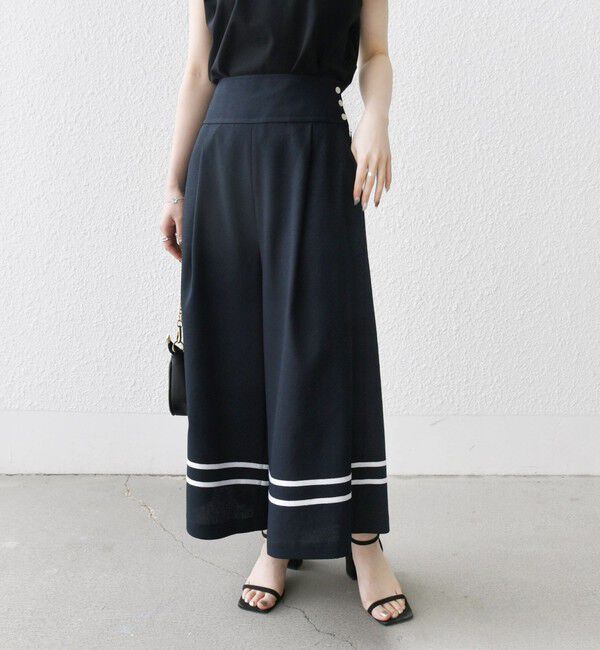 SHIPS any「SHIPS any:〈洗濯機可能〉マリン ガウチョ ワイド パンツ」|その他|