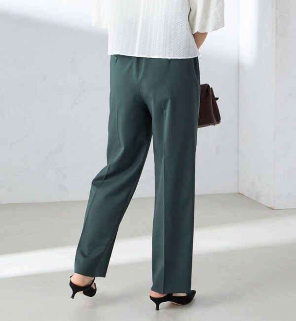 SHIPS for women「〈手洗い可能〉ツイル ストレート パンツ（セットアップ対応）」|その他|