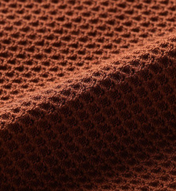 SHIPS for women「【WEB限定】〈手洗い可能〉ハイツイスト コットン ビジュー カノコ ニット」|プルオーバー|