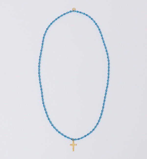 SHIPS「【WEB限定/SHIPS別注】OJO DE MEX: フェイクストーン ネックレス」|ネックレス|