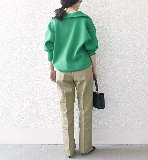 SHIPS any「SHIPS any:〈手洗い可能〉ハーフ ジップ ハイネック プルオーバー」|ニット・セーター|