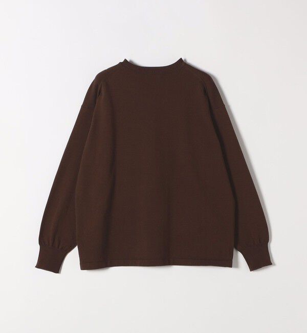 SHIPS any「SHIPS any:〈手洗い可能〉スウェットライク ニット プルオーバー」|ニット・セーター|