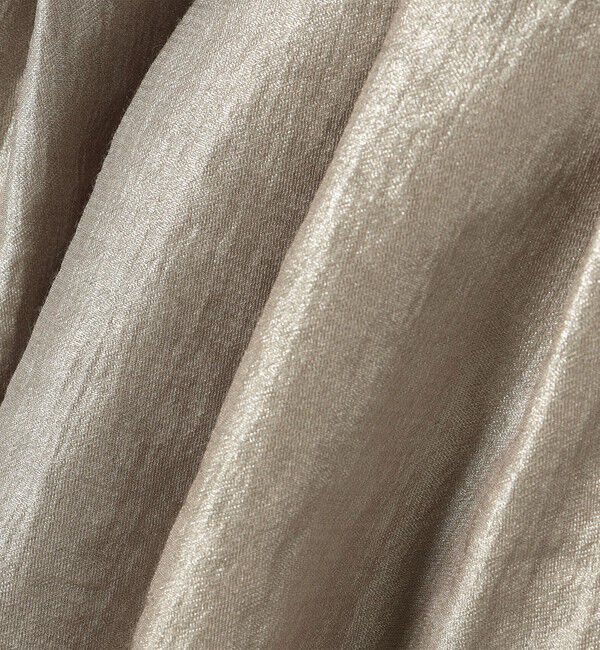 SHIPS for women「〈手洗い可能〉サテン タック バルーン ジレ」|ベスト・ジレ|