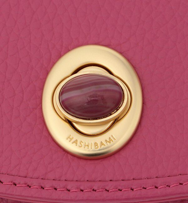 SHIPS any「HASHIBAMI: 天然石 三つ折り ミニ ウォレット 25SS」|財布|