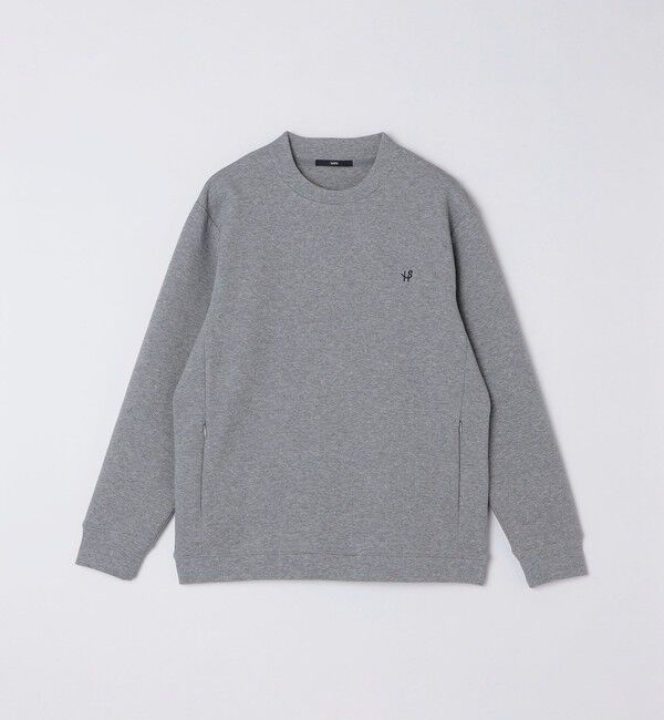 SHIPS「【WEB限定】SHIPS: テレワーク ビズ ワンポイントロゴ ハイゲージ ダブルニット スウェット」|スウェット・ジャージ|