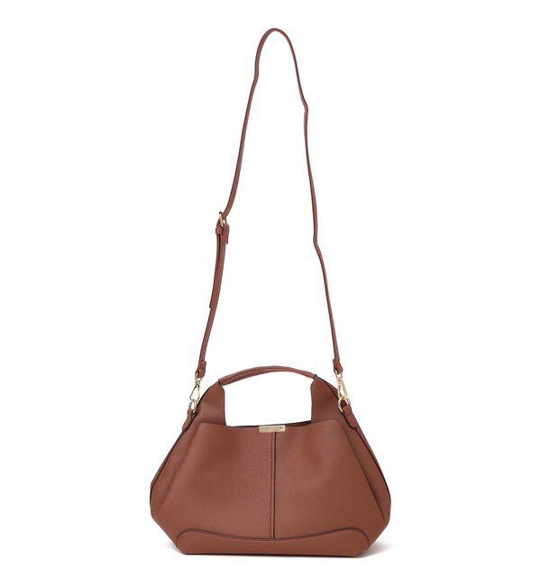 SHIPS any「《一部追加予約》SHIPS any: ゴールド プレート ワンハンドル 2WAY バッグ」|ショルダー・メッセンジャー|