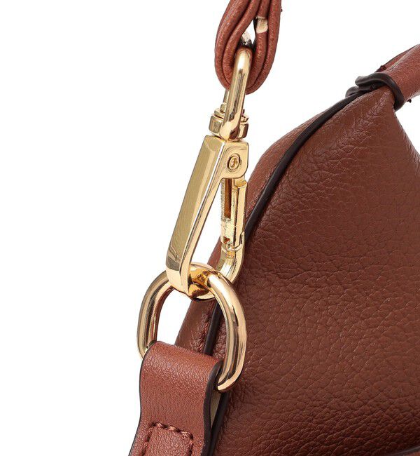 SHIPS any「《一部追加予約》SHIPS any: ゴールド プレート ワンハンドル 2WAY バッグ」|ショルダー・メッセンジャー|