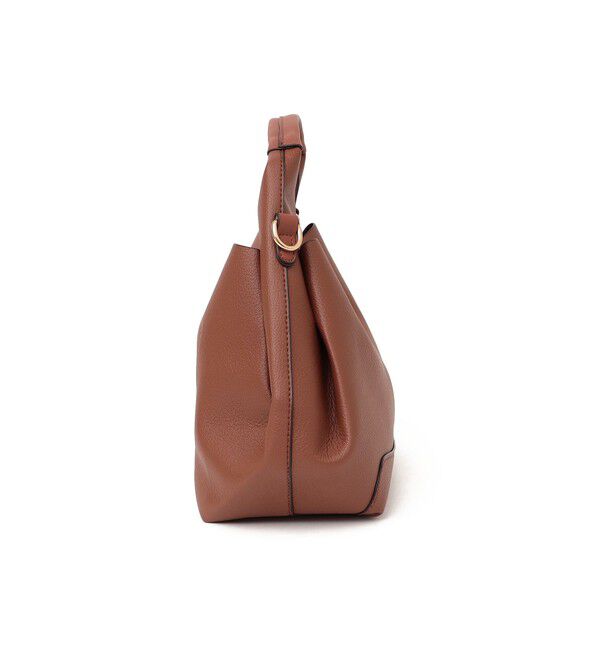 SHIPS any「《一部追加予約》SHIPS any: ゴールド プレート ワンハンドル 2WAY バッグ」|ショルダー・メッセンジャー|