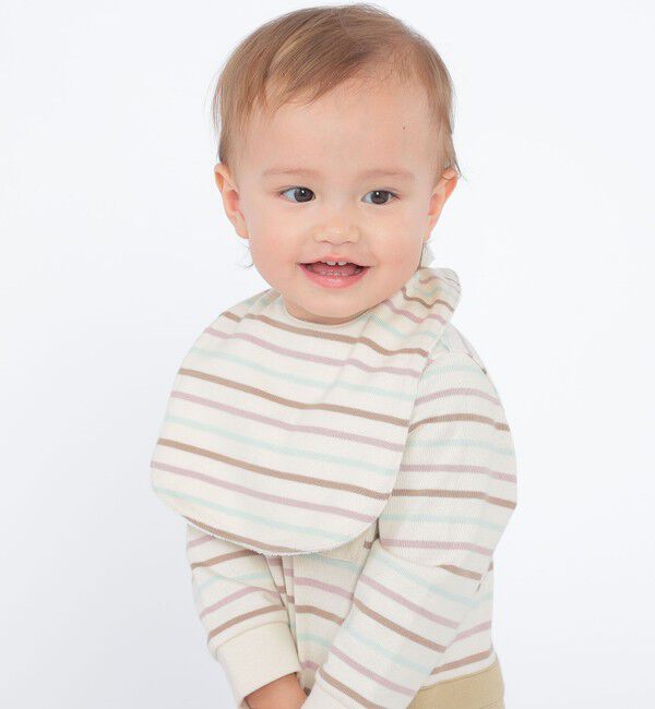 SHIPS KIDS「SHIPS KIDS:オーガニック コットン ボーダー スタイ」|スタイ|