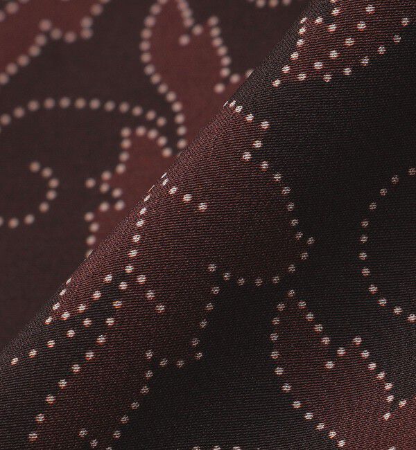 SHIPS「【SHIPS別注】STEFANO CAU: リーフモチーフ フリンジ ストール」|ストール|