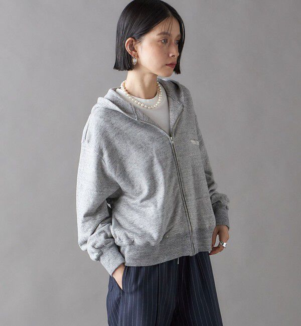 SHIPS for women「SHIPS NINE CASE:ロゴ フーディー」|パーカー|