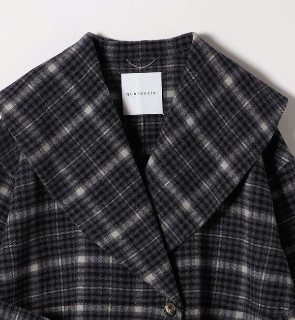 quaranciel「quaranciel: リバー ケープ ショート コート 25AW」|その他|