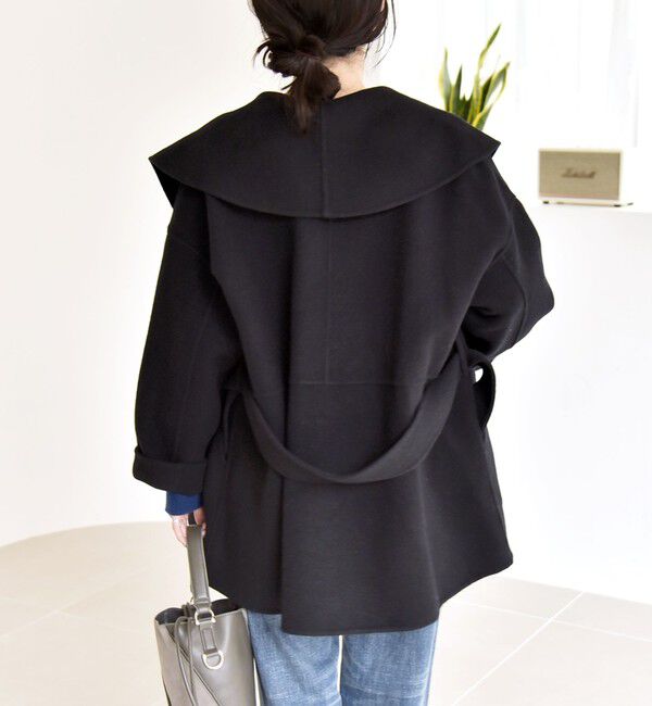 quaranciel「quaranciel: リバー ケープ ショート コート 25AW」|その他|