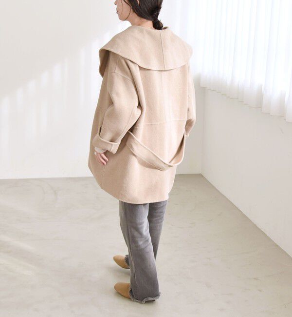 quaranciel「quaranciel: リバー ケープ ショート コート 25AW」|その他|