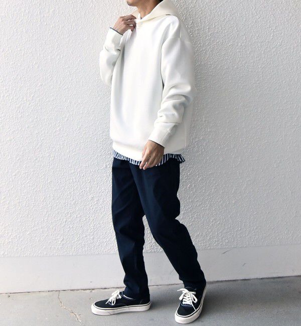 SHIPS any「SHIPS any: カラー ダンボール スナップ プルオーバー パーカー 25AW◇」|パーカー|