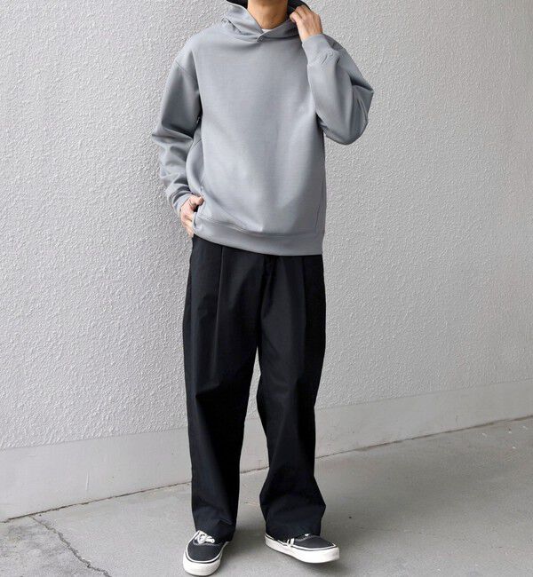 SHIPS any「SHIPS any: カラー ダンボール スナップ プルオーバー パーカー 25AW◇」|パーカー|