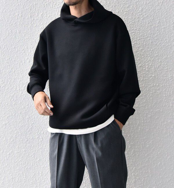 SHIPS any「SHIPS any: カラー ダンボール スナップ プルオーバー パーカー 25AW◇」|パーカー|