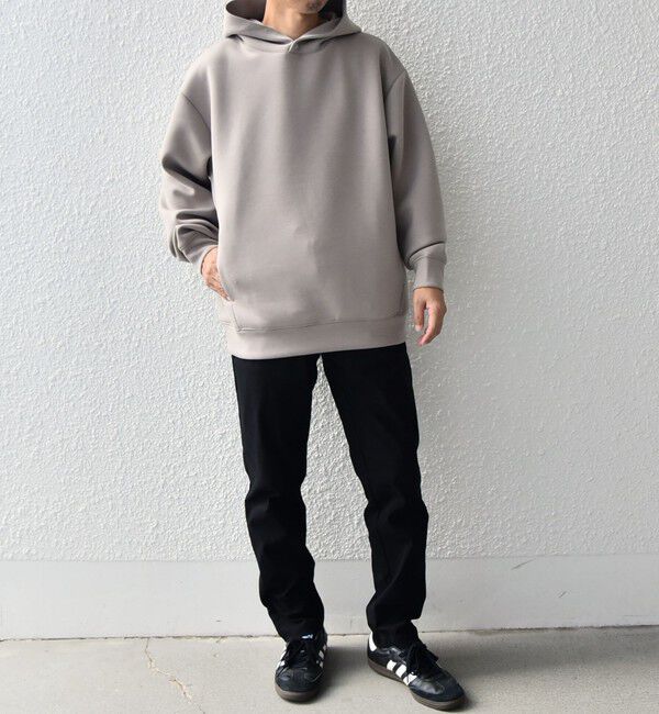 SHIPS any「SHIPS any: カラー ダンボール スナップ プルオーバー パーカー 25AW◇」|パーカー|