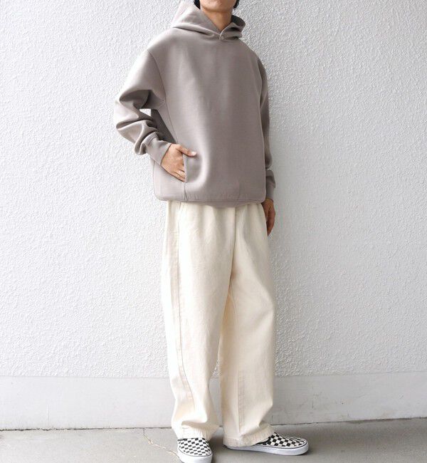 SHIPS any「SHIPS any: カラー ダンボール スナップ プルオーバー パーカー 25AW◇」|パーカー|