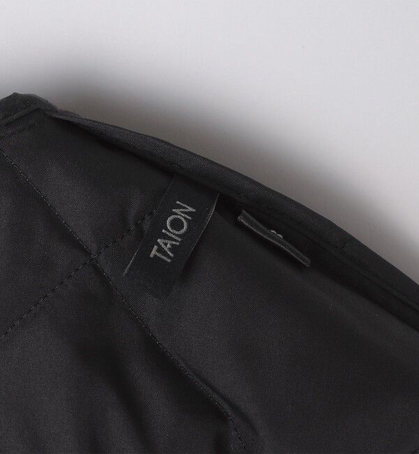 SHIPS「【WEB限定/SHIPS別注】TAION:〈手洗い可能〉ダウン キルティング フードコート」|ダウン|