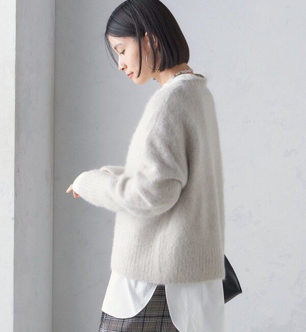 SHIPS for women「〈手洗い可能〉FOX クルーネック プルオーバー」|ニット・セーター|