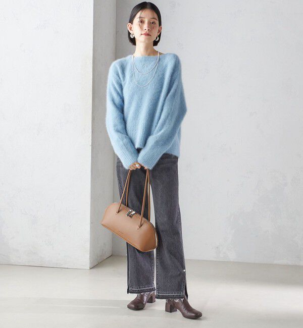 SHIPS for women「〈手洗い可能〉FOX クルーネック プルオーバー」|ニット・セーター|