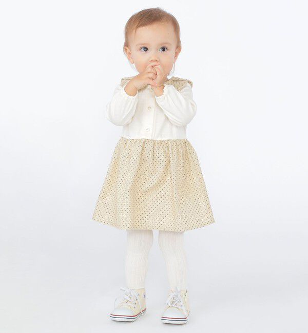 SHIPS KIDS「SHIPS KIDS:80～90cm / ドット カラー ワンピース」|ワンピース|