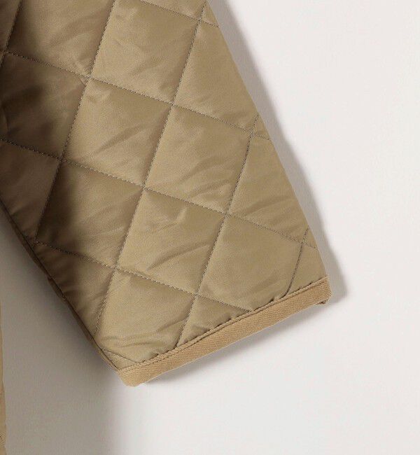 SHIPS any「Traditional Weatherwear: ARKLEY キルティング ミドル ノーカラー コート」|ノーカラーコート|