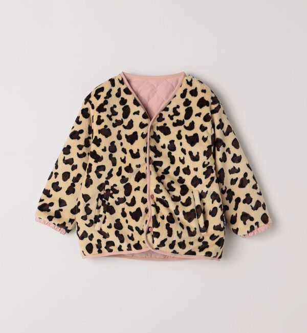 SHIPS Colors 「SHIPS Colors: 80～130cm / リバーシブル キルティング ボア ブルゾン」|ブルゾン・スタジャン|