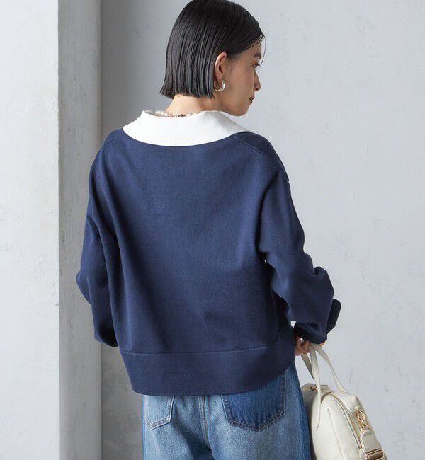 SHIPS for women「〈手洗い可能〉エンブレム ラガー ニット」|ニット・セーター|