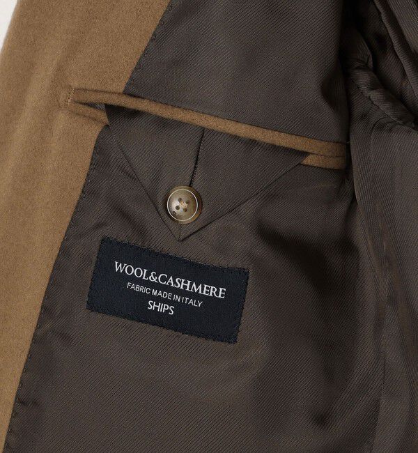 SHIPS「SHIPS: ウール/カシミヤ ロング チェスターコート」|チェスターコート|