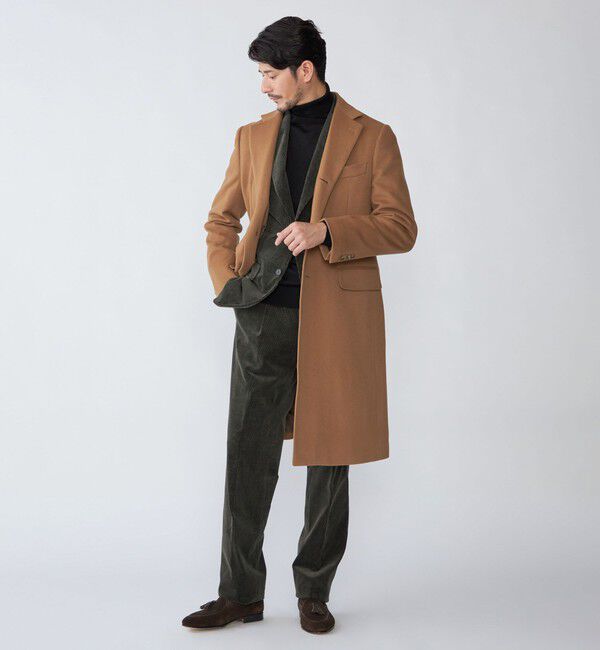 SHIPS「SHIPS: ウール/カシミヤ ロング チェスターコート」|チェスターコート|