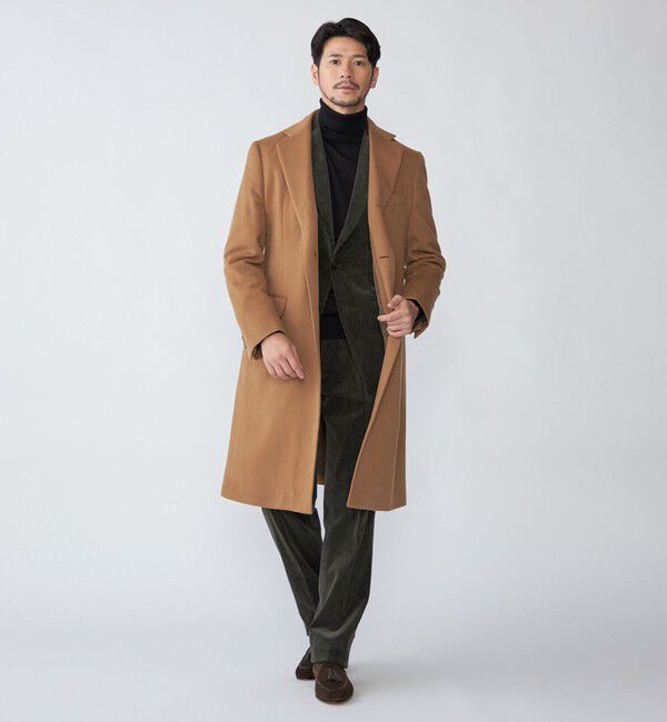 SHIPS「SHIPS: ウール/カシミヤ ロング チェスターコート」|チェスターコート|