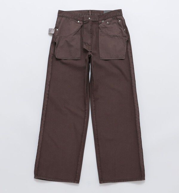 SHIPS「City Ambient Products: 12オンス ストレート バギー デニム パンツ」|デニム|