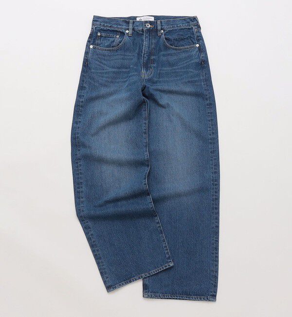 SHIPS「City Ambient Products: 12オンス ストレート バギー デニム パンツ」|デニム|