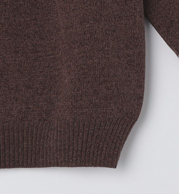 SHIPS Colors 「SHIPS Colors:〈手洗い可能〉ジャカード モール ニット」|ニット・セーター|