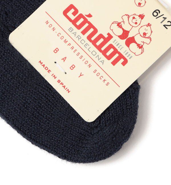 SHIPS KIDS「condor:ベビー サイド オープン ワーク ショート ソックス」|ソックス|