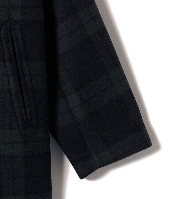 SHIPS for women「SHIPS Primary Navy Label:ブラックウォッチ Pコート」|ピーコート|