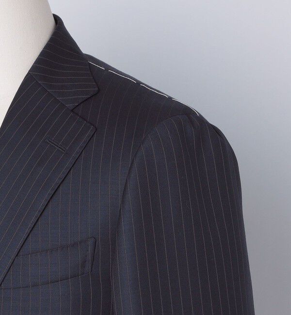 SHIPS「SHIPS: LUXURY DORMEUIL AMADEUS ピンストライプ スーツ」|スーツ|