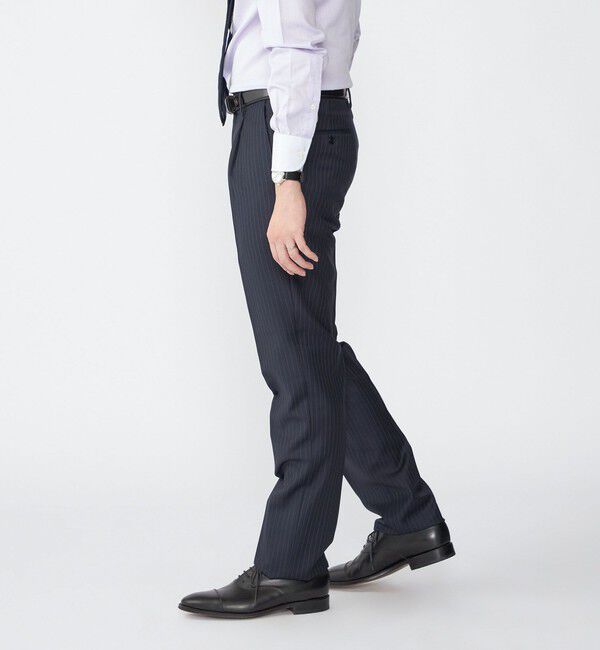 SHIPS「SHIPS: LUXURY DORMEUIL AMADEUS ピンストライプ スーツ」|スーツ|