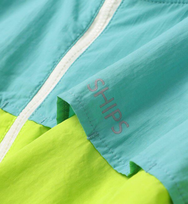 SHIPS KIDS「SHIPS KIDS:140～160cm /〈撥水〉ジップ パーカー」|アウトドア|